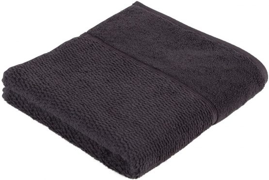 Frottana Pearl Towel, made of 100% cotton, Graphite, 50 x 100 cm