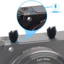 Camera Mic Windscreen, 10 PCS Fur Wind Muff Wind Cover for Sony RX1 RX10 RX100 Digital Compact Cameras Built-in Microphone Outdoor Wind Filter by YOUSHARES