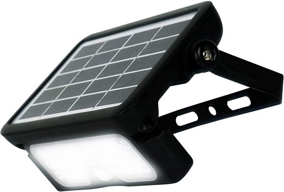 Luceco LEXSF6B40-01 LED Solar Guardian PIR Floodlight 550LM IP65 4000K Black, 5 W - Image 4