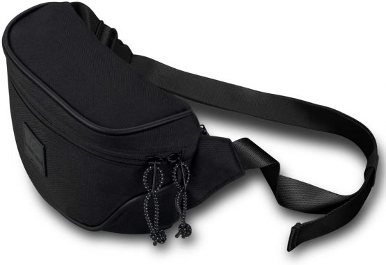 Bum Bag Fanny Pack Women & Men Grey - JOHNNY URBAN "Ben" Hip Bag Made of Recycled PET Bottles for Festivals & Sports - Hipster Belt Bag Crossbody Bumbag Waist Pack Travel Carrier Water-Repellent - Image 3