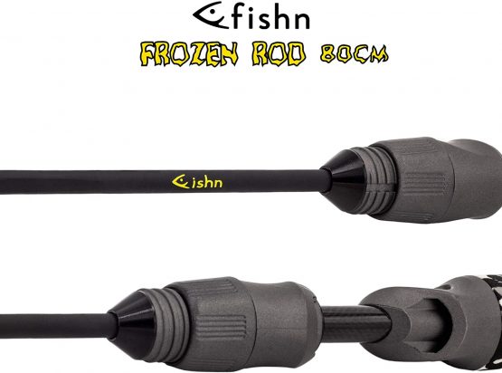 FISHN FROZEN Ice fishing, ice rod, ice fishing rod - length: 80cm - high resilience - handy and light – carbon, for fishing for all types of fish such as predatory fish - pike, perch pikeperch, trout - Image 4