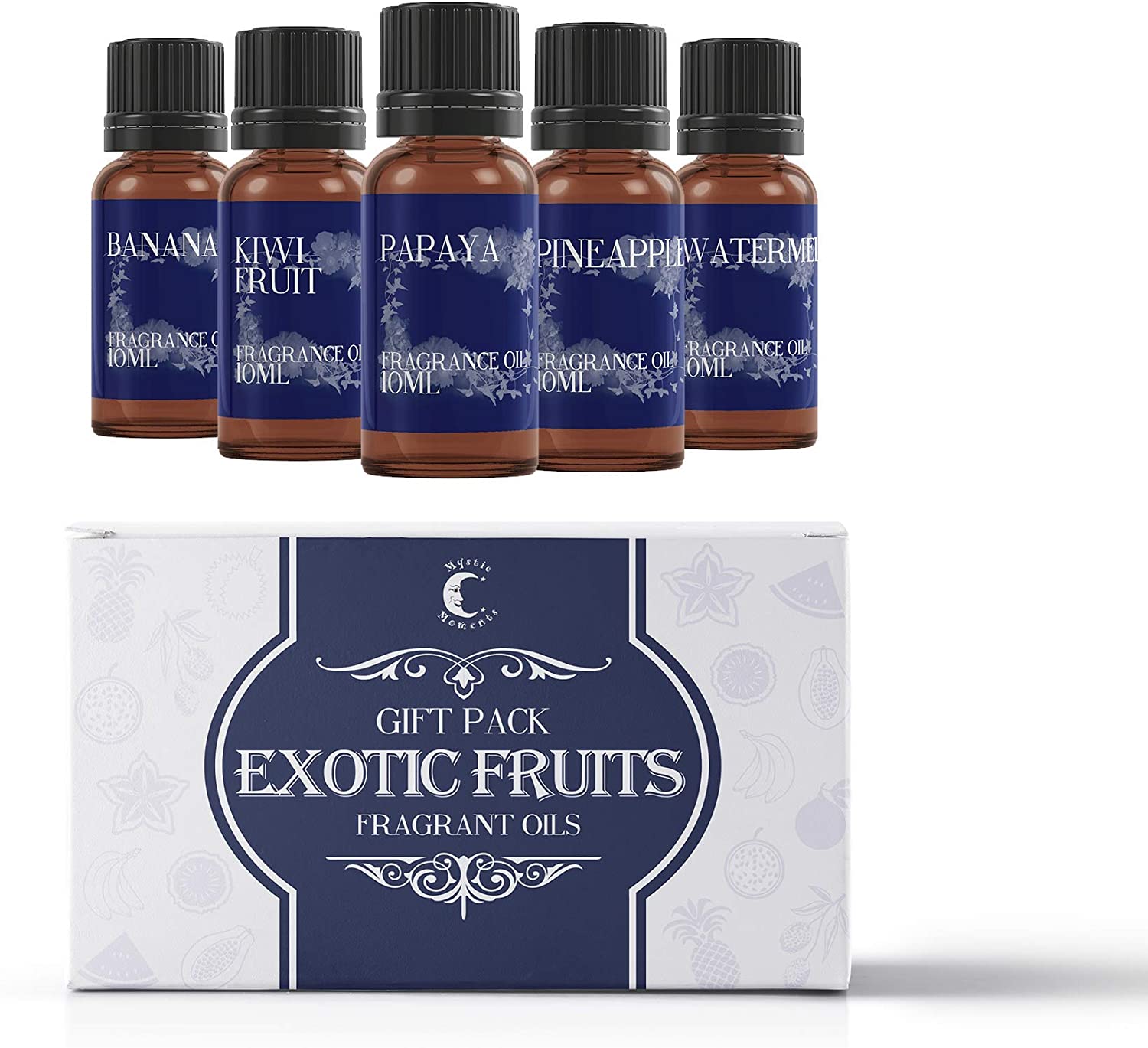 Mystic Moments, Yellow Or Amber, 10 ml (Pack of 5)
