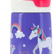 Nuby Sippy Cup, Stainless Steel Kids Water Bottle, Roller Skate