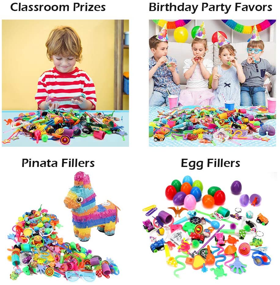 nicknack Bulk Party Bag Fillers for Kids 200PCS Birthday Party Favours Toy Assortment - Image 4
