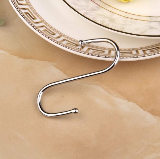 S Shaped Hanging Hooks S Hook Multi Purpose Hook Small 10PCS (S-7cm-10PCS) - Image 4
