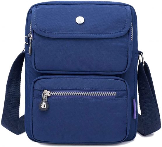 GFM® Womens Nylon Waterproof Cross Body Shoulder Bag (NCB-7)