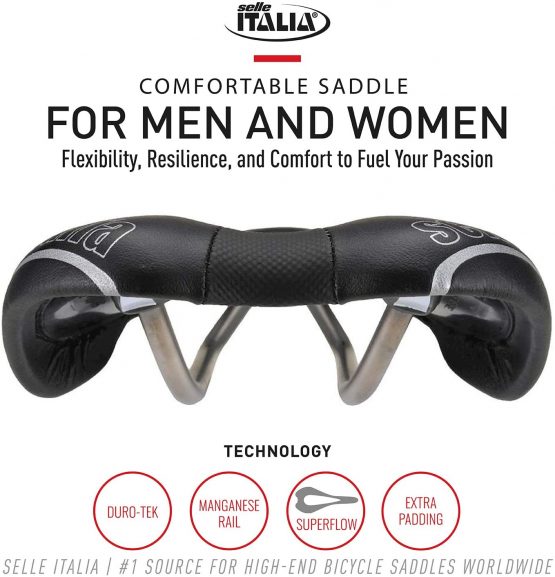Selle Italia SLR Tm Superflow Manganese Bike Saddle - Image 2