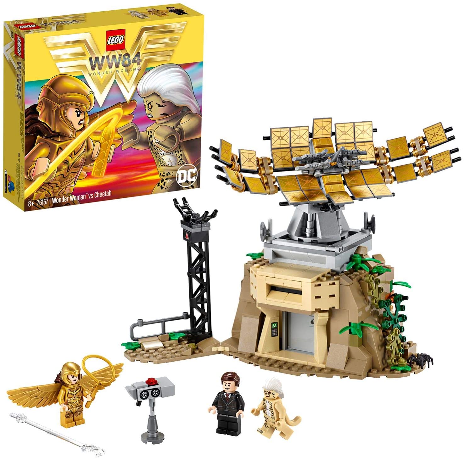 LEGO 76157 Super Heroes Wonder Woman™ vs The Cheetah™, Building Set