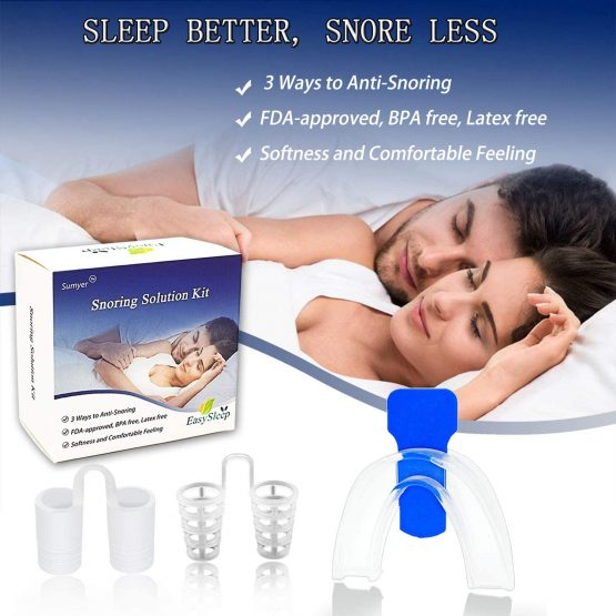 Sumyer Anti Snoring Devices, Snore Stopper Solution- Included 8 Nasal ...