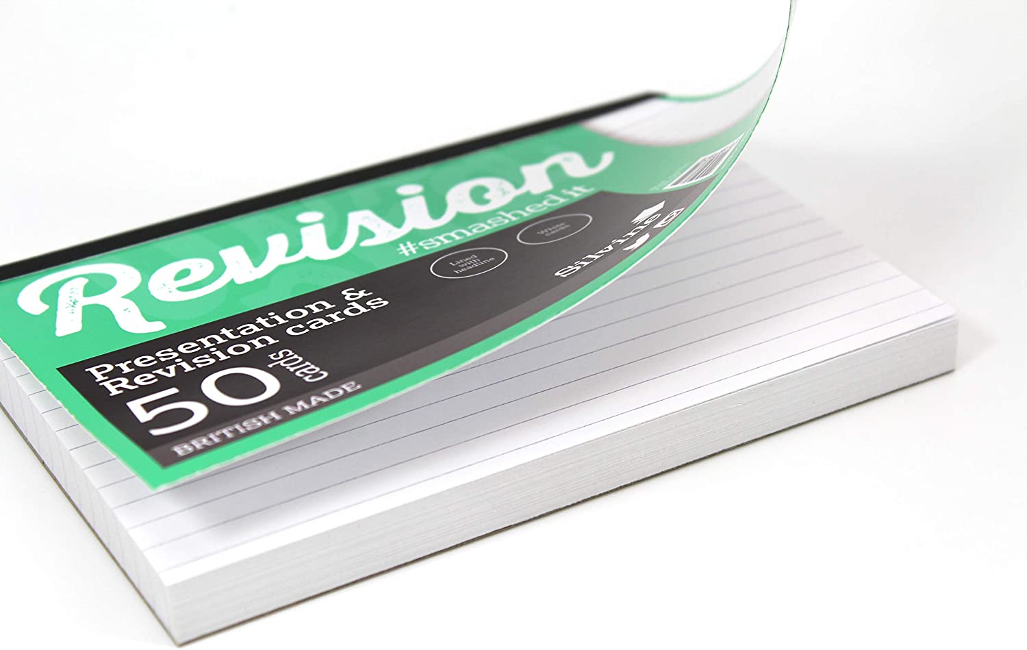 Luxpad A6 Gluebound Revision & Presentation Cards, White, A6 (6 x 4 inches) - Image 2