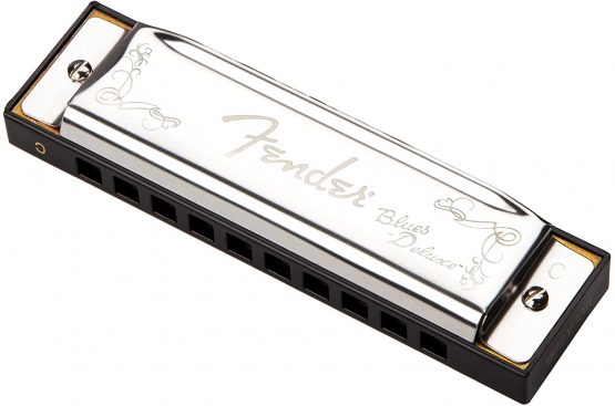 Fender 990701001 Blues Deluxe Harmonica - C, 9.0 cm*29.0 cm*19.0 cm