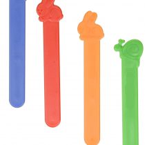 GIMA 25505 Plastic paediatric tongue depressors, spatulas, sticks, lollipop, for pediatry, for children