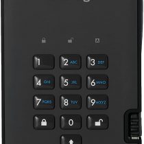 iStorage diskAshur2 SSD 2 TB -Secure Portable Solid State Drive - Password Protected, Dust/Water-Resistant, Hardware Encryption IS-DA2-256-SSD-2000-B