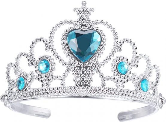 Ouinne 6PCS Tiara Crown, Kids Princess Tiara Crown Set Girls Dress up Party Hair Accessories - Image 2