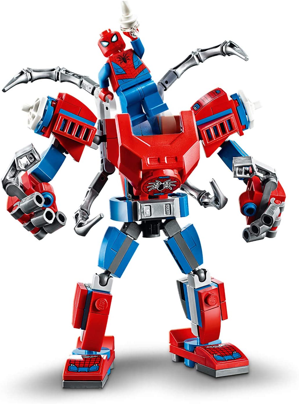 LEGO 76146 Super Heroes Spider-Man Mech, Multi-color - Image 2