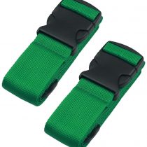 Heavy Duty Luggage Straps for Suitcases Packing Belts Travel Accessories Adjustable Bag Strap 2 Pack (Grey)