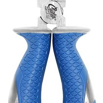 Cuda Titanium Bonded Needle Nose Plier - Blue, 8.75-Inch