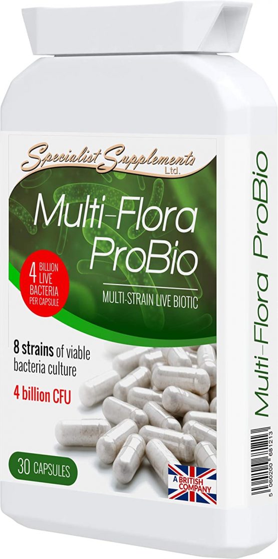 Specialist Supplements Multi-Flora ProBio Live Culture Formula 30 Capsules - Image 4