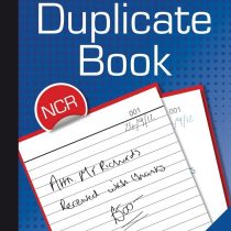 Just stationery Full Size Duplicate Book Notebook, 128 x 200mm, 4023/48