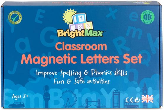 BrightMax UK DESIGNED Magnetic Letters for CHILDREN, Phonics Games and EYFS Alphabet Learning Toy - Image 2