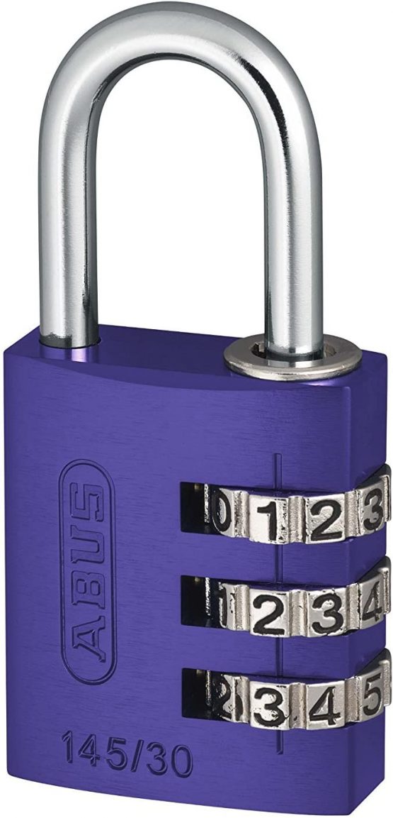 ABUS AB145/30 LILA Padlock, Lilac, 30 - Image 2