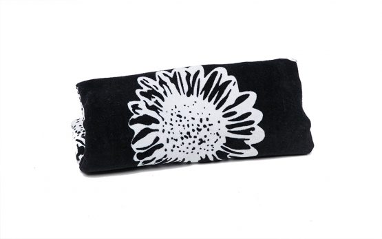 Beach Bag for Women 46 x 33 CMS PLUS Beach Towel Set Summer Tote Bags 100% Cotton Towels75 x150 cms Floral Pattern - Image 3