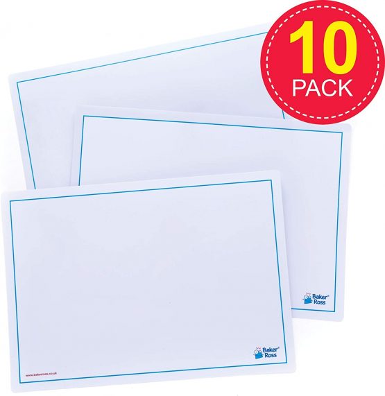 Baker Ross AW248 White Board, Show Me Educational Resources for Kids, Assorted, (Pack of 10) - Image 2
