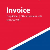 Invoice Book Duplicate Without VAT, A5 148 x 210mm, 2-Part Carbonless (69776)