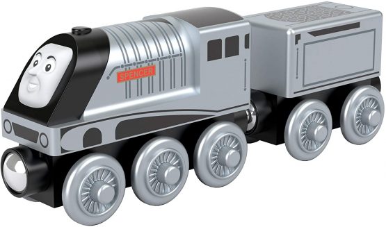 Thomas & Friends Thomas and Friends GGG68 Wood Spencer Toy Train, Multi-Colour, 0