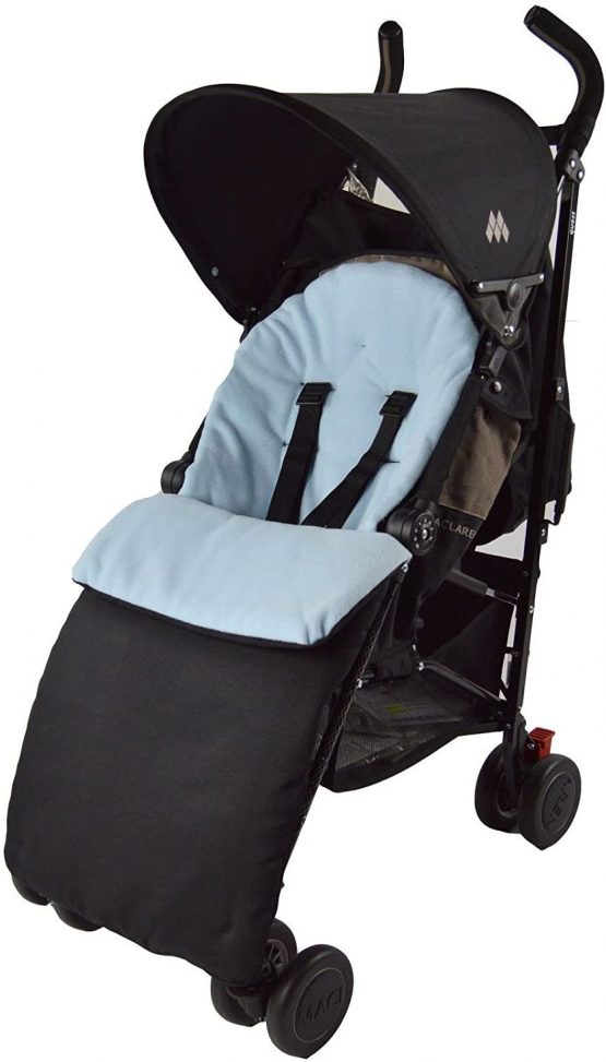 Chicco Footmuff/Cosy Toes Compatible with Urban London Echo Multiway Lite Way Blue
