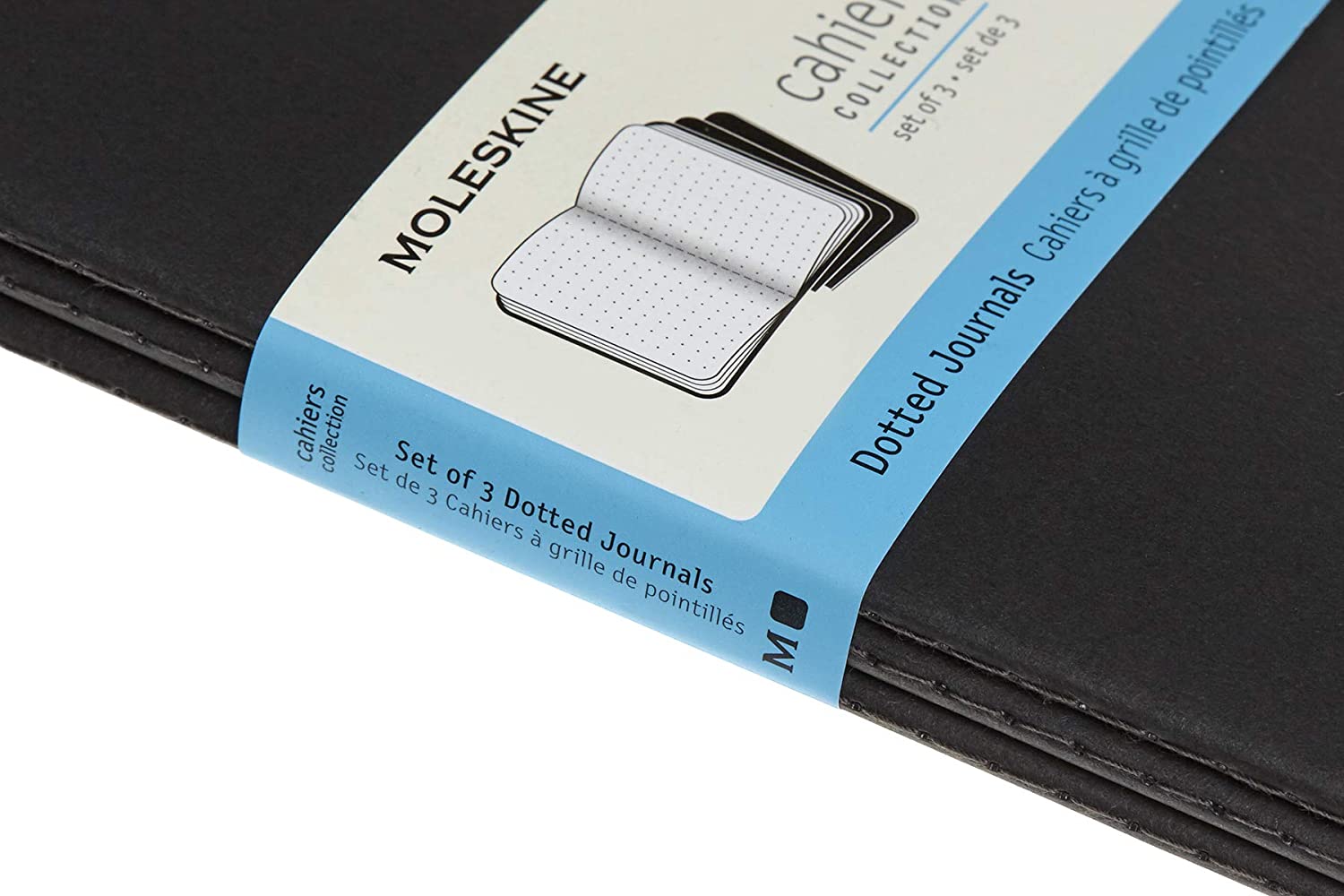 Moleskine Cahier Journals Large Dot Black - Image 2