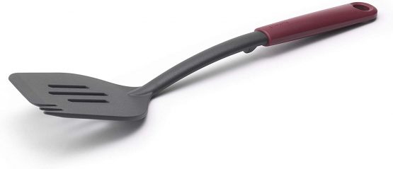 Brabantia 122781 Tasty+ Spatula Plus Fork, Aubergine Red - Image 2