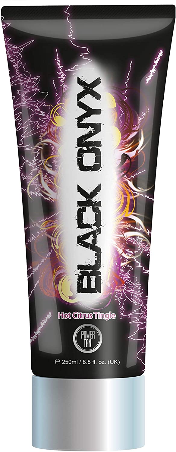 Power Tan Black Onyx Tanning Sunbed Lotion Cream Accelerator 250ml Tube 