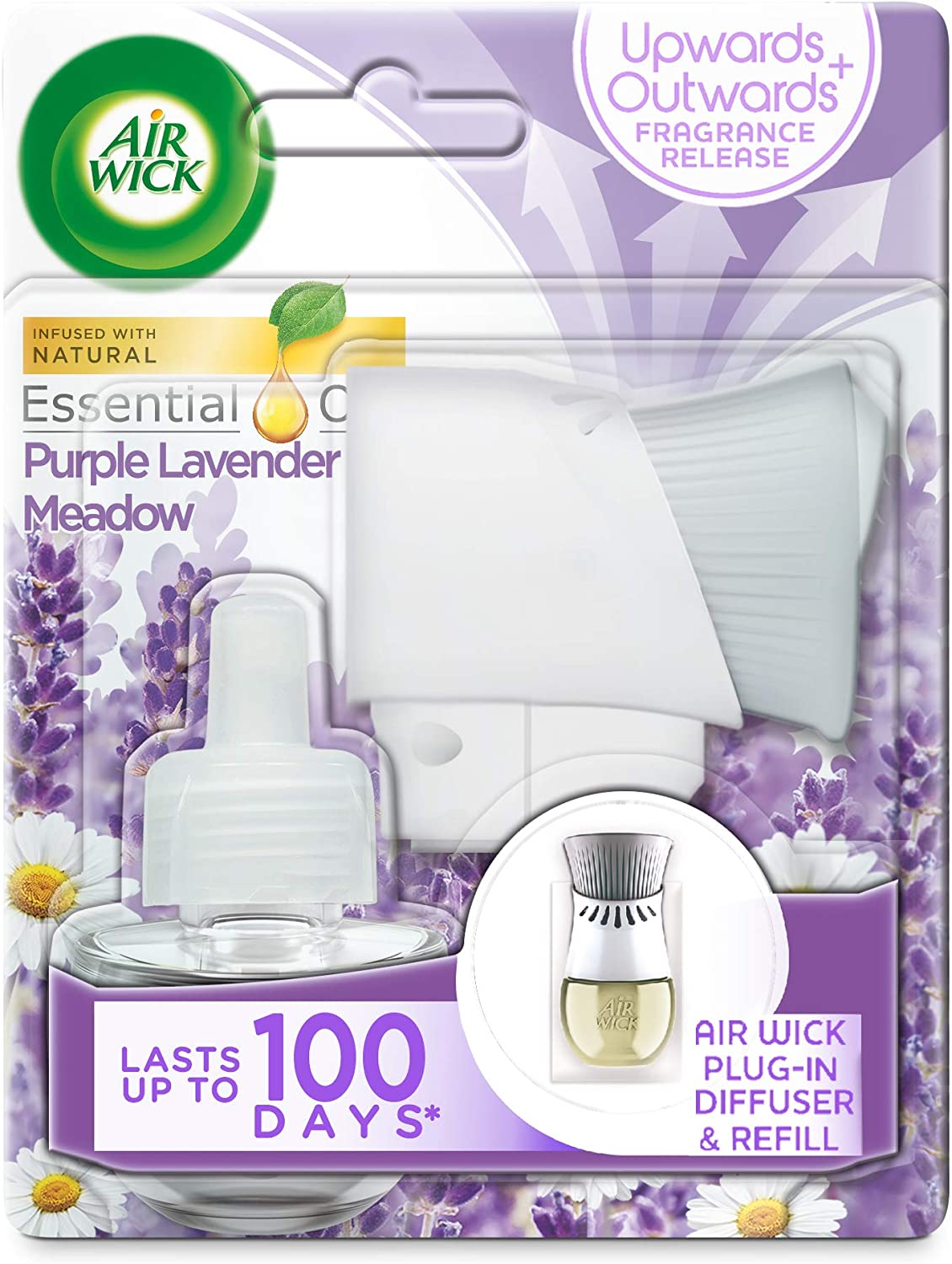 AirWick Essential Oils Air Freshener, Electrical Plug in Kit Gadget and