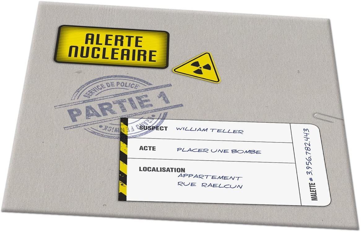 ESCAPE ROOM - The Game - Set of 4 different adventures in French Riviera Games for ages 16 and up, Black, L - Image 4