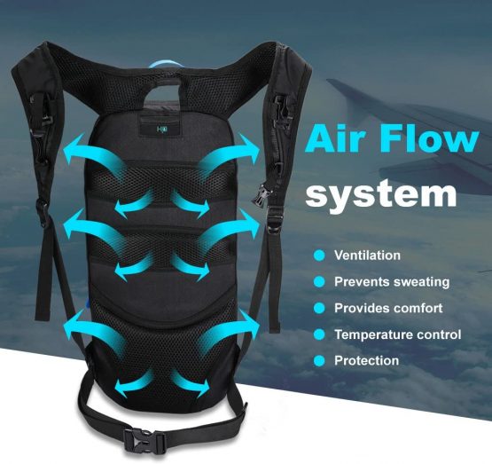 Arvano Cycling Backpack Mountain Bike Rucksack Small Lightweight Running Daypack Breathable Mini Ski Rucksack 6l for Skiing Mtb Biking Bicycle Day Hiking Camping Sports Bag Gifts for Men Women - Image 4