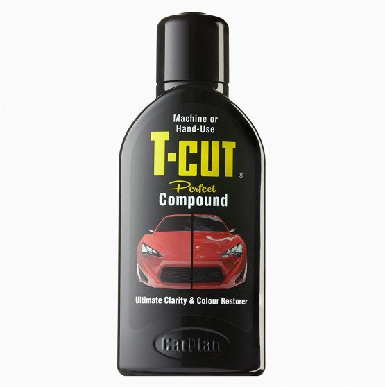 T-Cut Perfect Compound Ultimate Colour and Clarity Restorer 500ml - Car Scratch Remover Paint Polish Cut Body Paste Rubbing Repair Fast Abrasive Cutting Polishing Color Up Paintwork