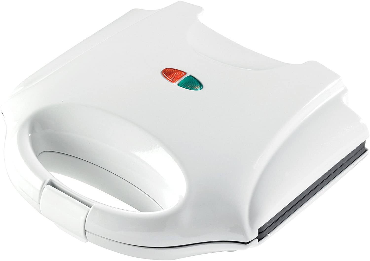 Daewoo Essentials 2 Slice Sandwich Toaster Deep Fill, Non-stick Toasting Plates, Built In Handle With Locking Clip