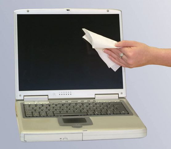 Q-Connect KF04501 Screen and Keyboard Wipes (Pack of 100) - Image 2