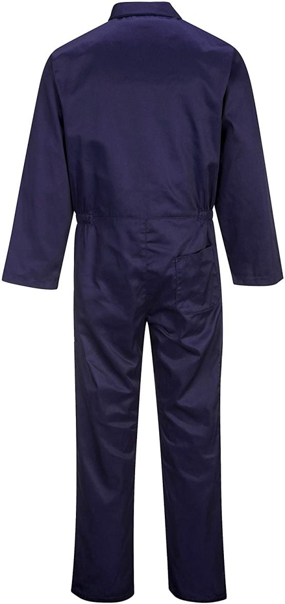 Portwest Euro Work Coverall, Color: Navy, Size: L, Style: Regular, S999NARL - Image 3