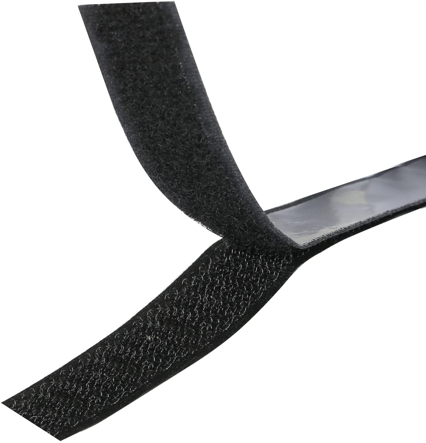 TRIXES Hook and Loop Tape 1M Roll, Self Adhesive Strip, Strong Double Sided Sticky Back Fastening Tape
