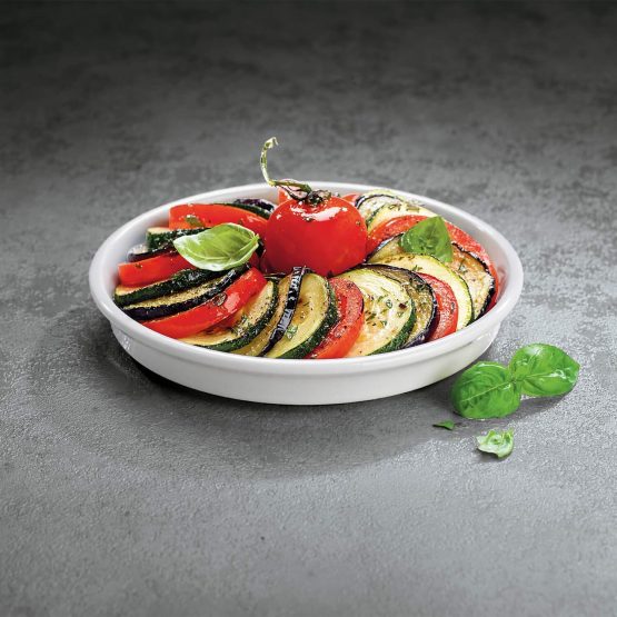 Villeroy & Boch 1360213027 Clever Cooking Round Serving Plate, 17 cm, Premium Porcelain, White - Image 2