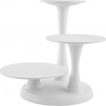 Wilton 3 Tier Pillar Cake Stand, 41.1 x 50.1 cm (17 x 19.75 in) high