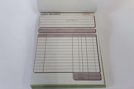 Pukka Pad, NCR Duplicate Sales Invoice Book 137 x 203mm Single - Image 2