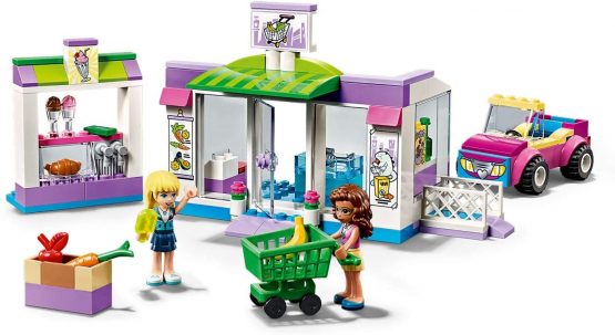 LEGO 41362 Friends Heartlake City Supermarket Grocery Store Set, Toy for 4 Year Old Girl and Boy with Buildable Toy Car - Image 2