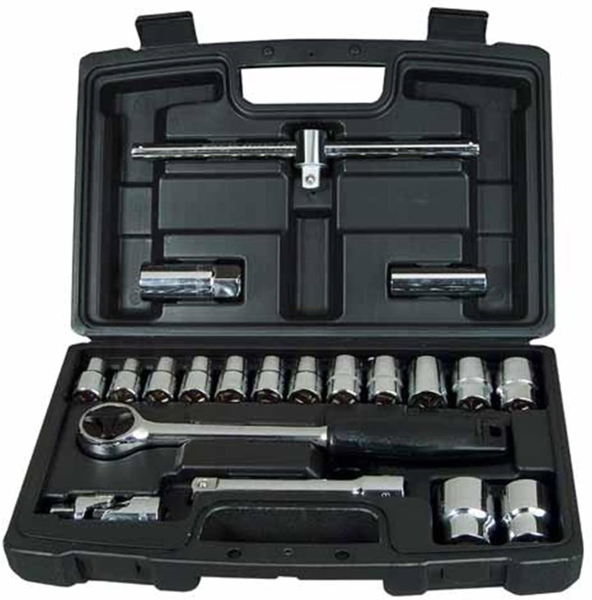 Stanley 194650 Socket Set 1/2-inch Drive (20 Pieces)