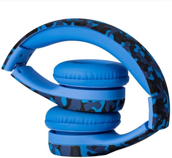 Snug Play+ Kids Headphones with Volume Limiting for Toddlers (Boys/Girls) - Blue Camo - Image 4