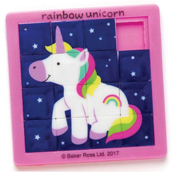 Baker Ross AR581 Rainbow Unicorn Sliding Puzzles (Pack of 4) - Image 4