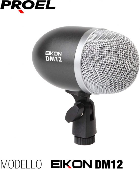 Proel DM12 Professional Dynamic Bass Drum/Instrument Microphone