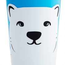 Munchkin Miracle 360 WildLove Sippy Cup, 9 oz / 266 ml, Polar Bear